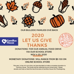 Thanksgiving Donation Drive